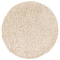 HOCHFLOR LANGFLOR TEPPICH ALOHA RUND - Beige, Textil (120/120cm) - Pergamon