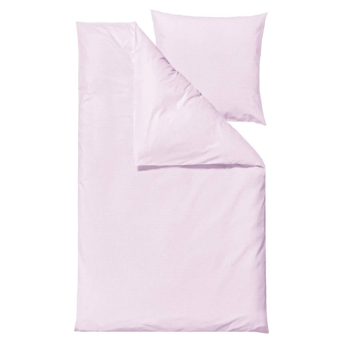 BETTWÄSCHE Wave rosa 135/200 cm Bio-Baumwolle - Rosa, Textil (135/200cm) - Södahl