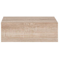 HÄNGENDER NACHTTISCH ANNE - Sonoma Eiche, Holzwerkstoff (42/14/30cm) - CARO-Möbel