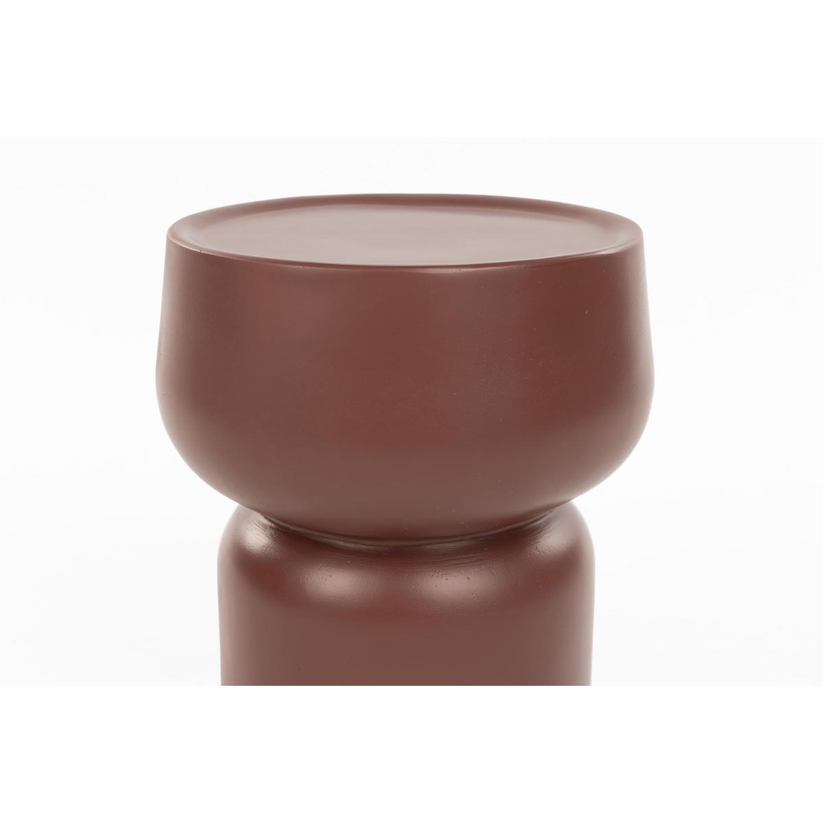 BEISTELLTISCH Eline Terrakotta - Terracotta, Stein (30/30/36cm) - Housecraft Living