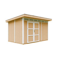 HOLZ-GARTHENHAUS basis LP SmartSide 8,7m² mit B411xL279xH239 cm - M904A - HARVEST HONEY - Beige, Holz (412/237/279cm) - Timbela