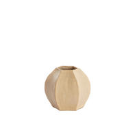 VASE Melis Weiß Ø23,5/21,5 cm - Weiß, Papier (21.5cm) - Light & Living