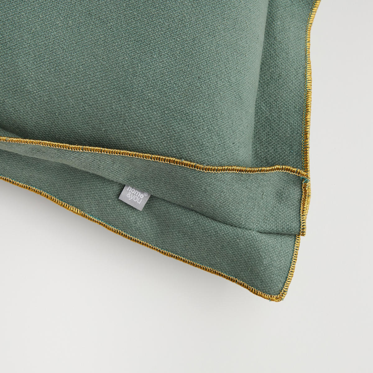 KISSENBEZUG Taromina - Dunkelgrün, Textil (45/45cm) - home&you