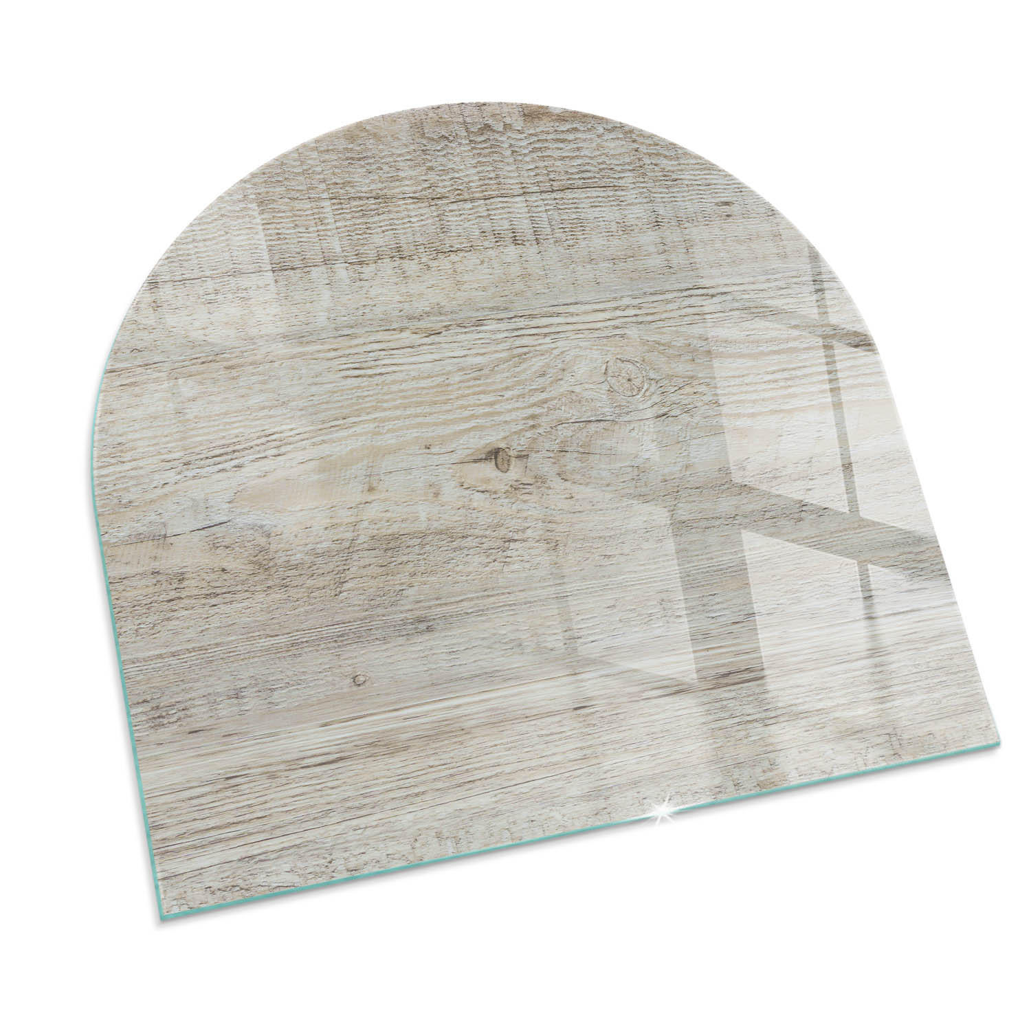 ArtPrintCave Glasplatte Beige 100x100x0.4 cm