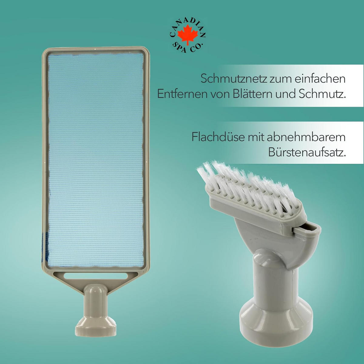 WHIRLPOOL-REINIGUNG Whirlpool Sauger Set - Blau, Kunststoff (9.5/16.5/79cm) - Canadian Spa Company