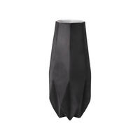 VASE Polygono Star, Biskuit-Porzellan, Grau, 33.5 cm - Grau, Keramik (33.5cm) - Goebel