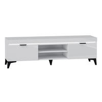 TV-MÖBEL Ruben Weiß - Weiß, Holzwerkstoff (157/48/40cm) - Petits-meubles