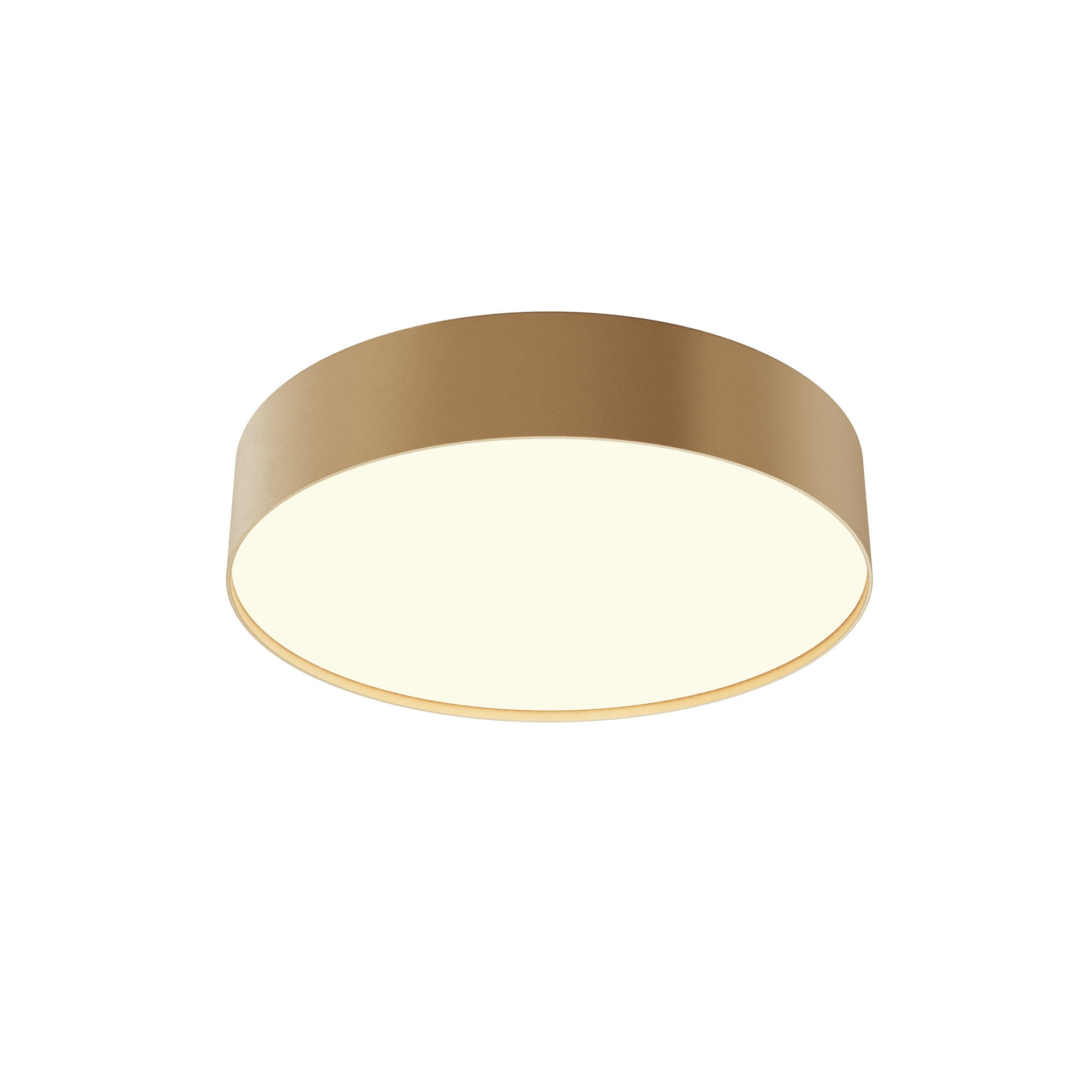 DECKENLEUCHTE Zon - Gold - 30/30/6 cm - Goldfarben, Kunststoff (30/30/6cm) - Maytoni