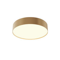 DECKENLEUCHTE Zon - Gold - 30/30/6 cm - Goldfarben, Kunststoff (30/30/6cm) - Maytoni