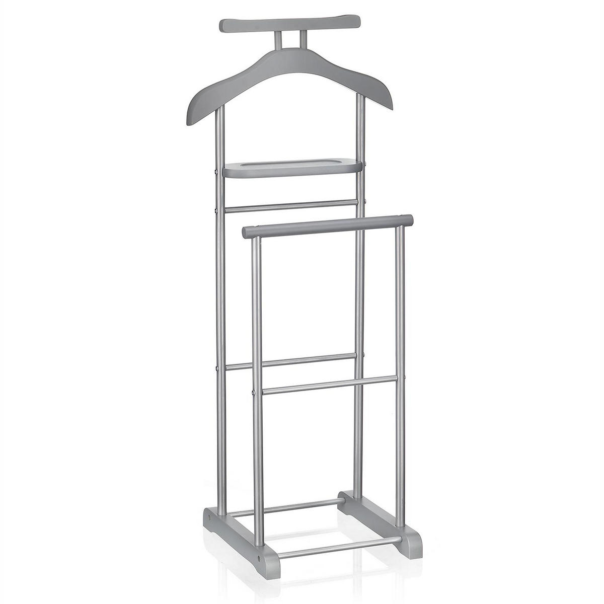 HERRENDIENER MEDINA - Grau, Metall (44/105/35cm) - CARO-Möbel