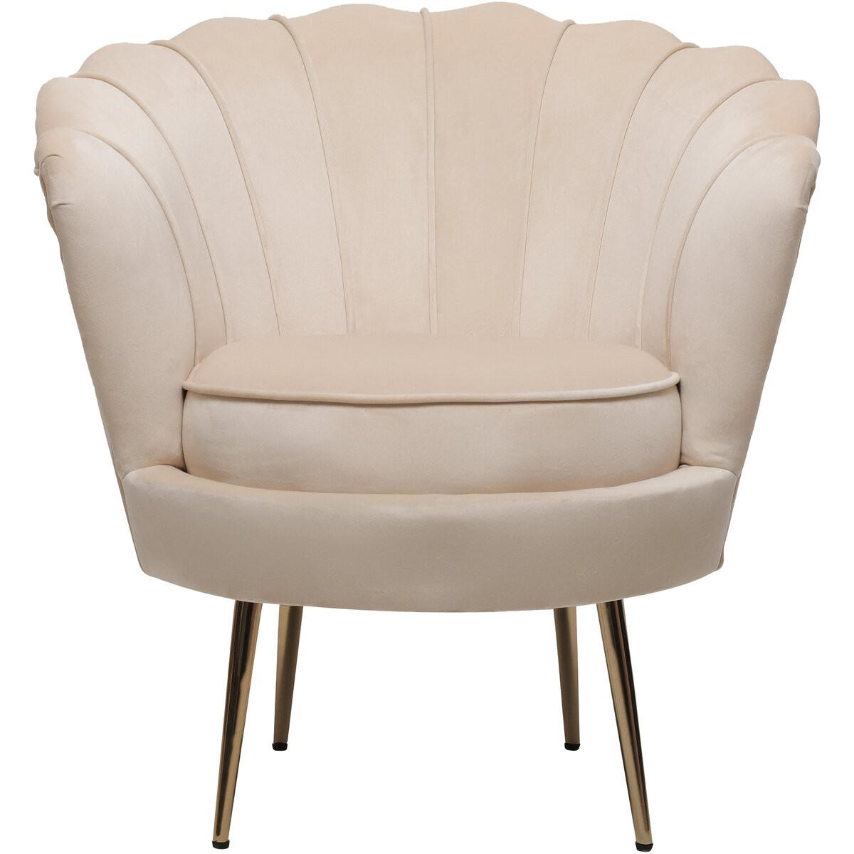 SESSEL - "Floria" - 75 x 68 x 77.5 cm - Beige - Beige, Textil (73/76/70cm) - Habitat Garten