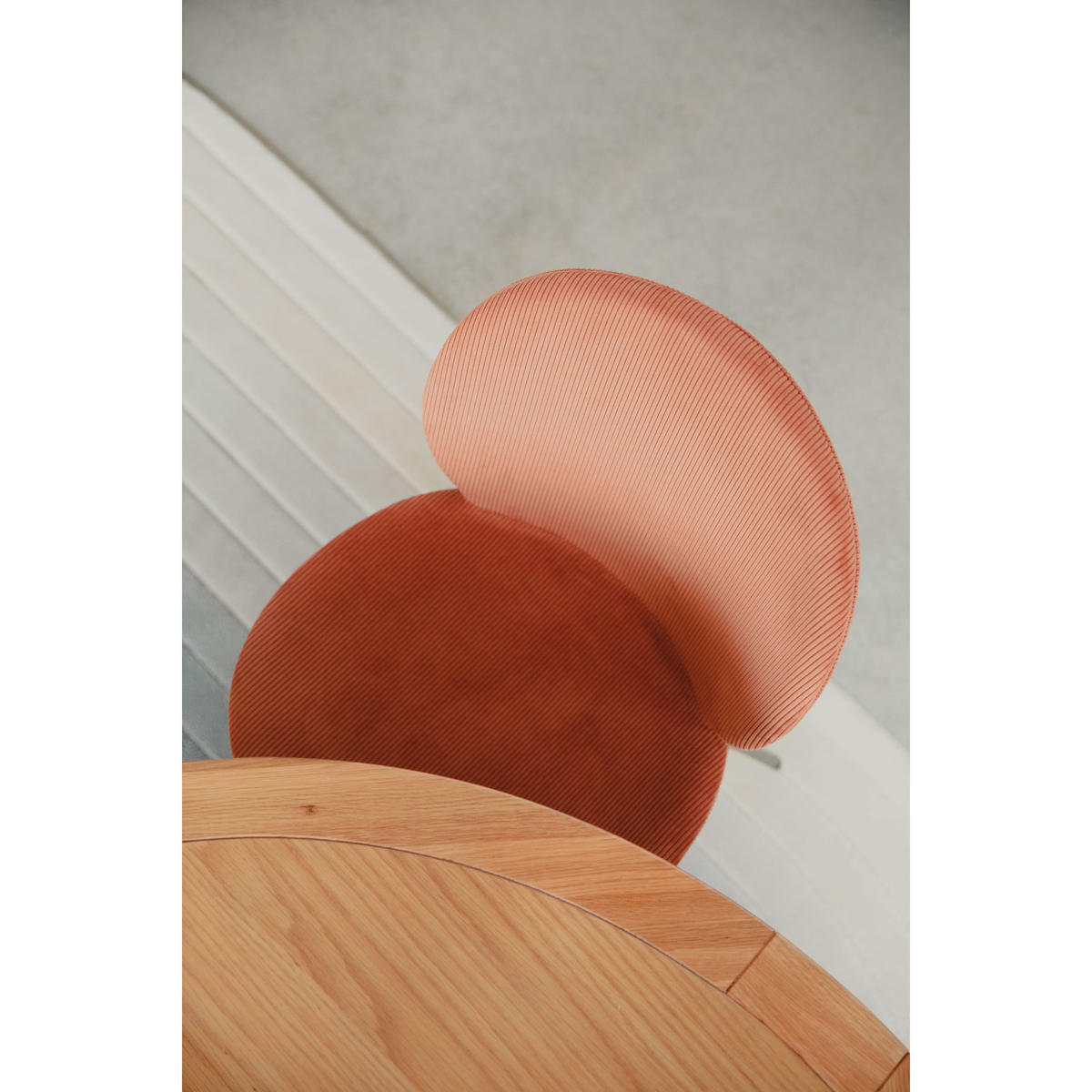 ESSTISCH Storm Rund 128 cm Natural - Naturfarben, Holz (128/128/75cm) - Zuiver