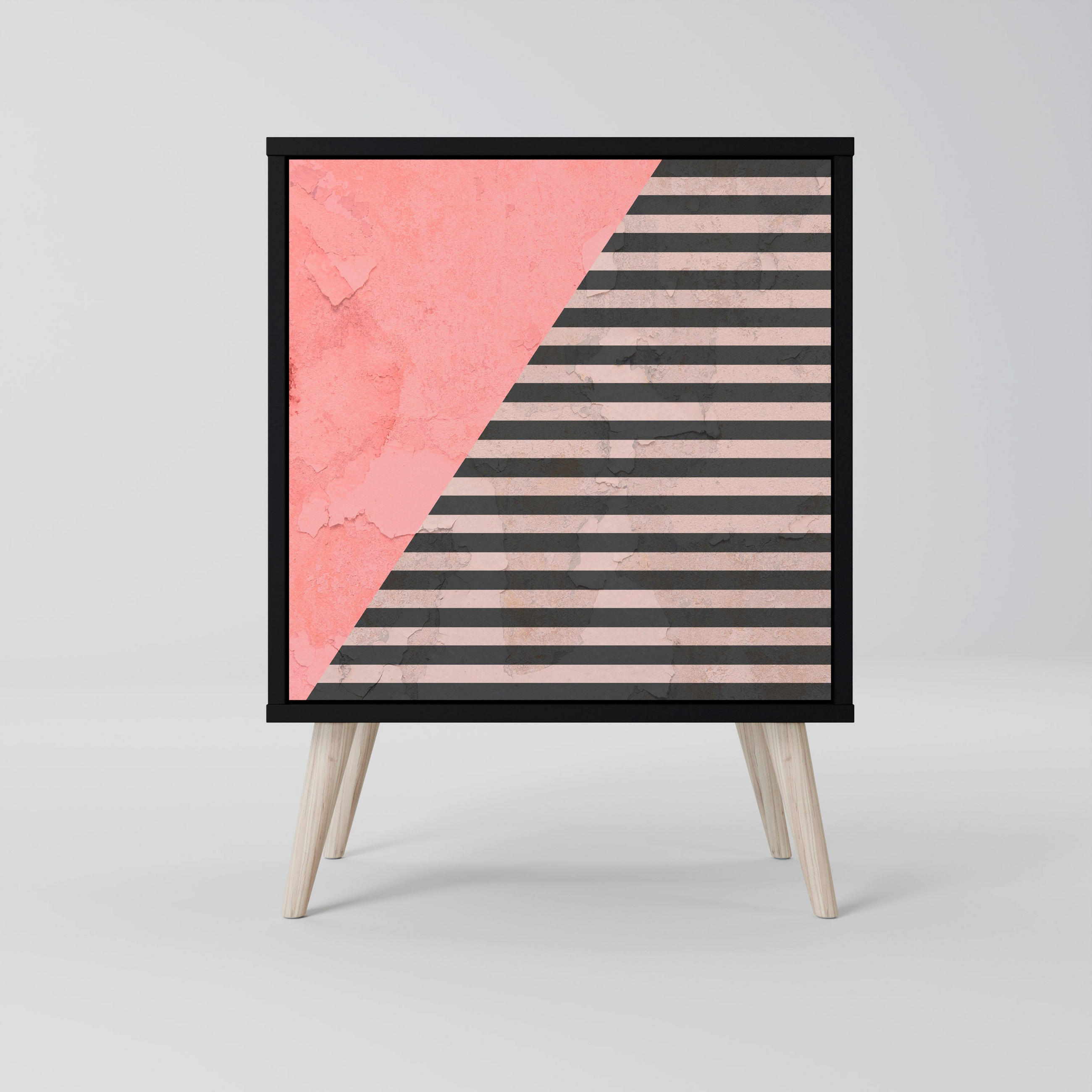 SpaceRebels Sideboard Schwarz 57.5x77.5x42 cm
