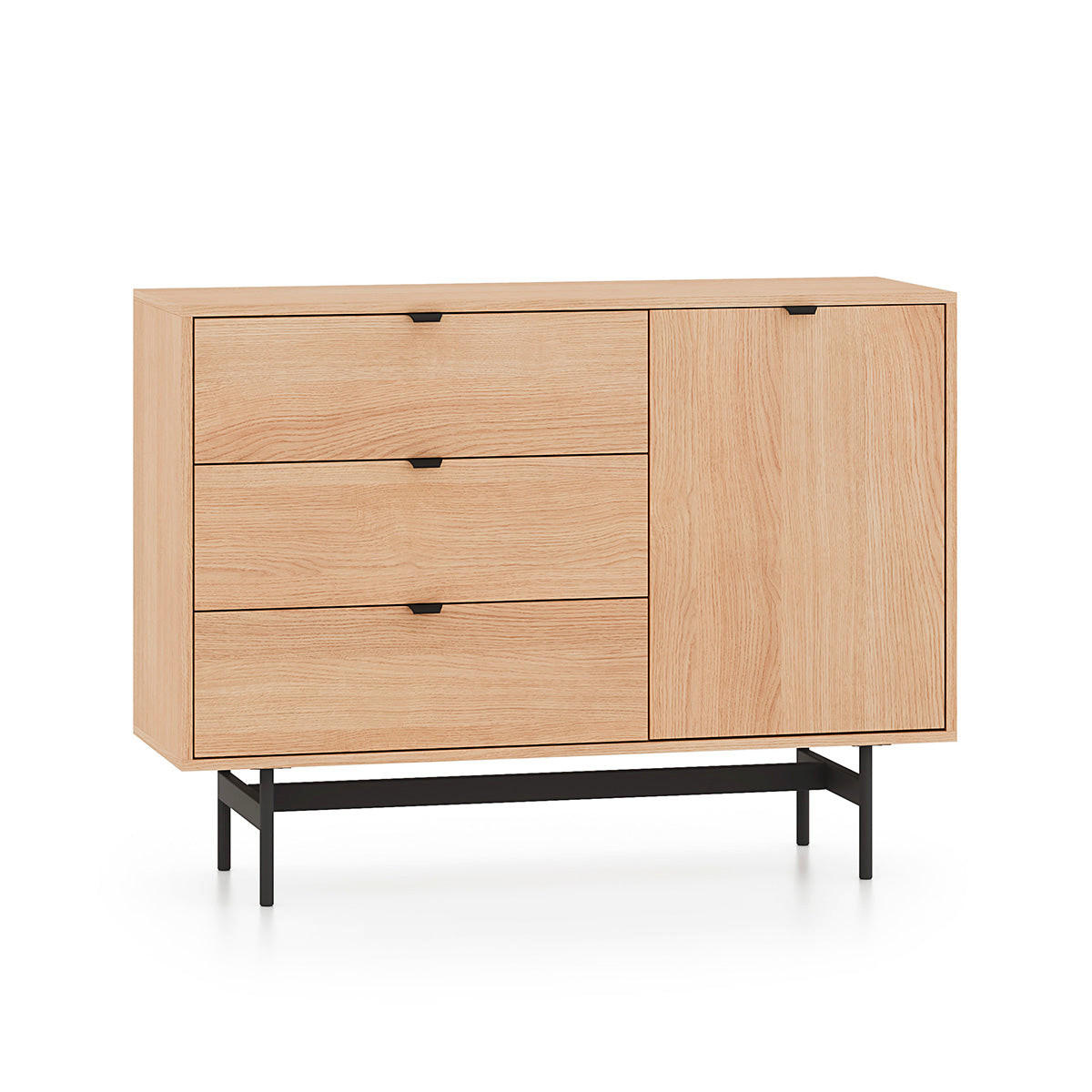SIDEBOARD Nila Holz - Braun, Holzwerkstoff (115/85/40cm) - Petits-meubles