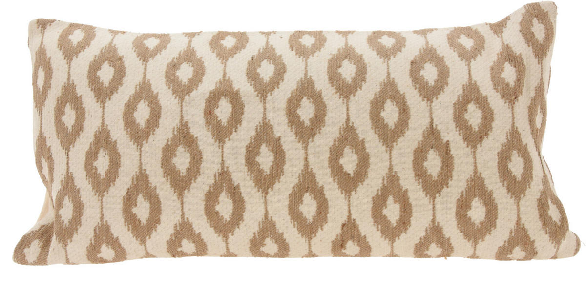 KISSEN Cushion beige 60x20x30 cm Baumwolle - Beige, Textil (30/60cm) - Mondex