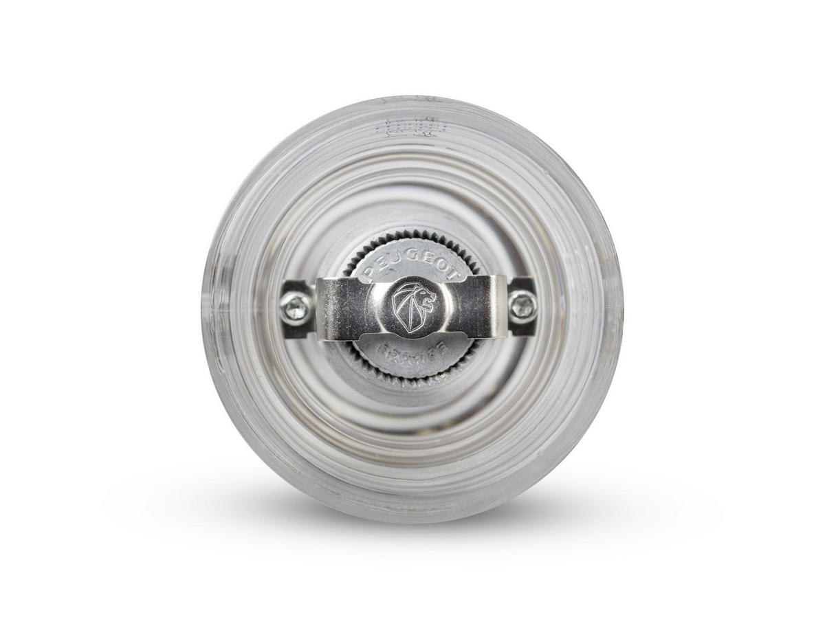 MÜHLENSET Bistro 10cm Pfeffer- & Salzmühle Acryl Stahlmahlwerk - Transparent, Kunststoff (10.8/10/5.4cm) - PEUGEOT