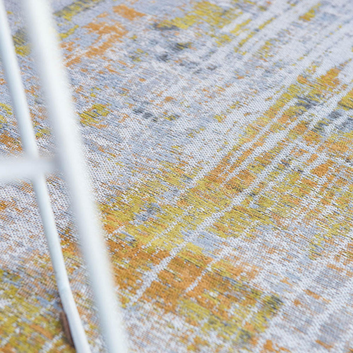 TEPPICH Sea Bright Sunny Atlantic Streaks 240/240 cm - Gelb, Textil (240/240cm) - Louis De Poortere