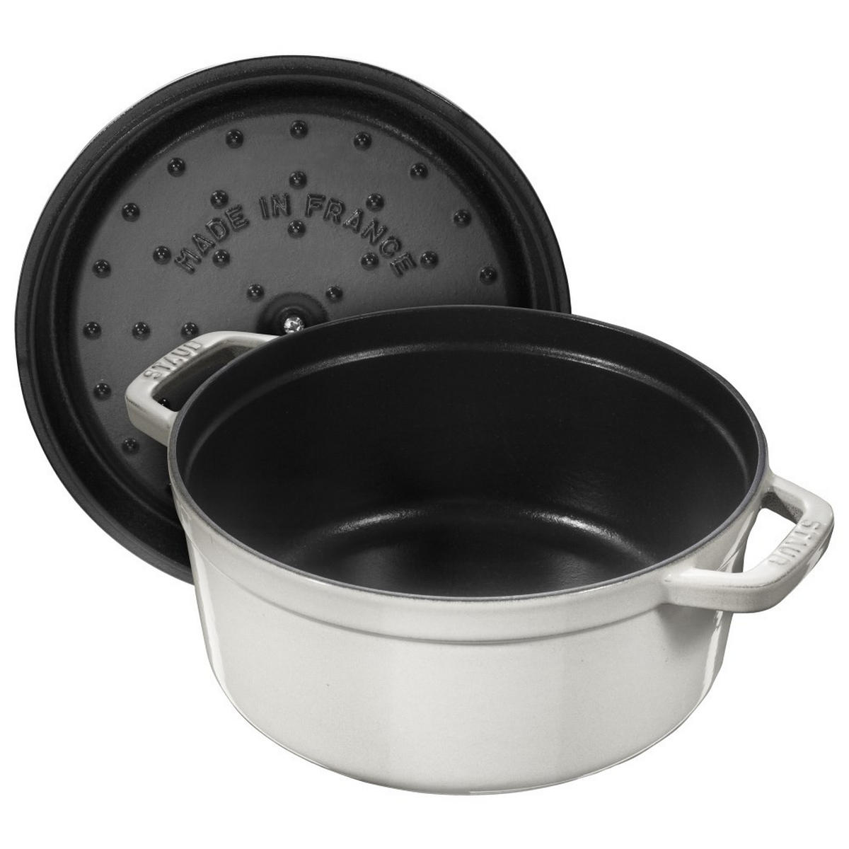 TOPF Grau 28/24/10 cm 405014090 - Grau, Metall (23cm) - Staub