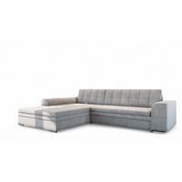 ECKSOFA Lusaka Mit Schlaffunktion - Beige, Holzwerkstoff/Textil (292/198cm) - Fun Möbel