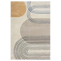 KURZFLOR-TEPPICH Bonito 7157 Beige 200x290 cm - Beige, Textil (200/290cm) - carpet city