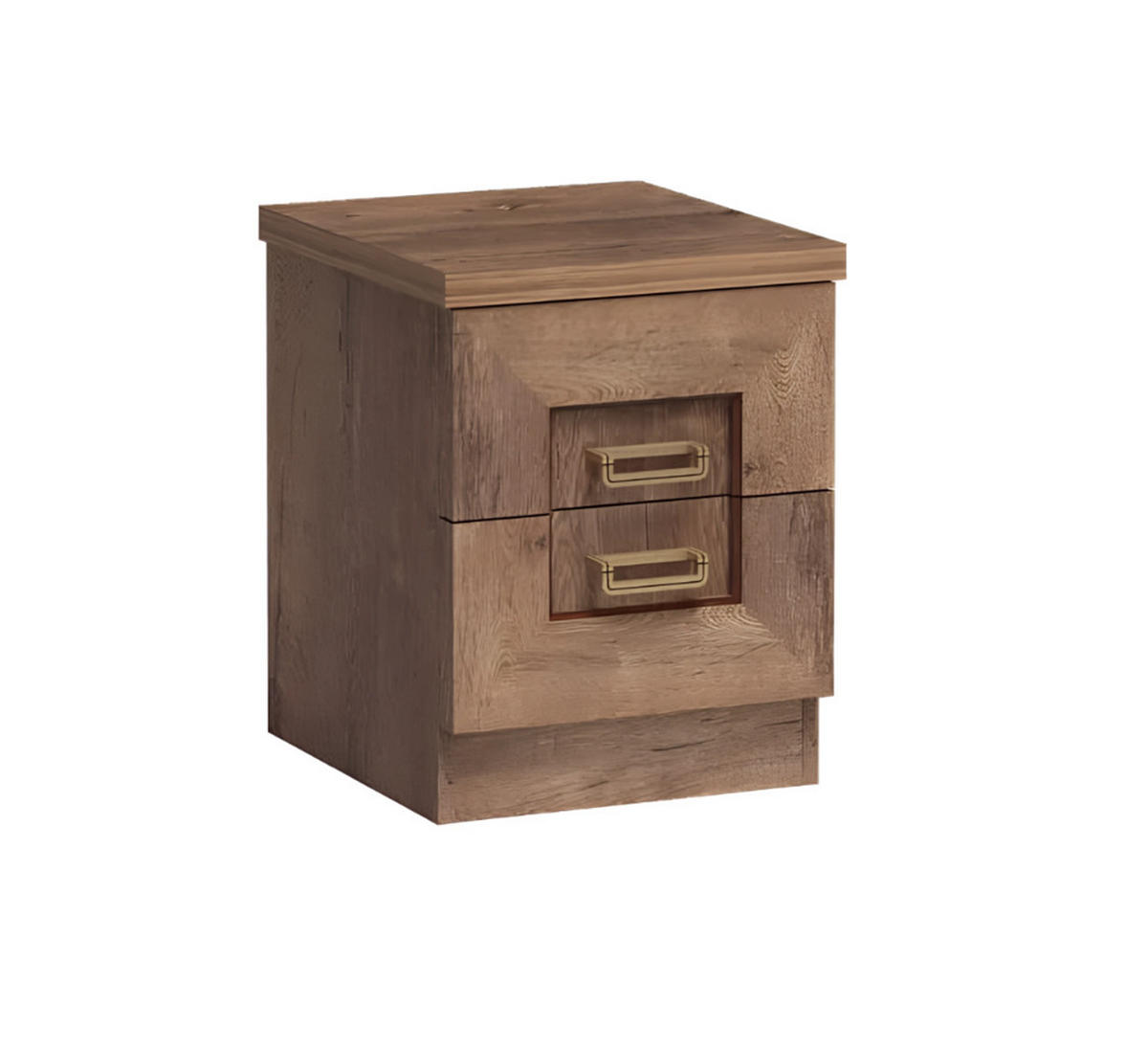 NACHTTISCH TADEUSZ T-16 - Dunkelbraun, Holzwerkstoff (40/50/40cm) - Meblini