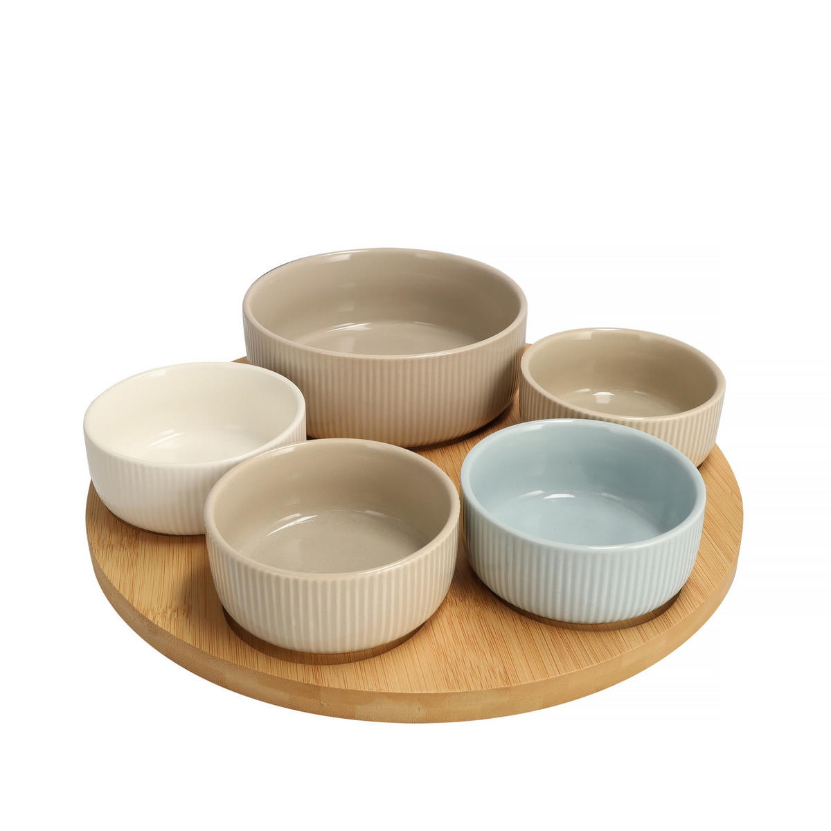 SERVIERTELLER Liners - Hellblau, Keramik (31/8/31cm) - home&you