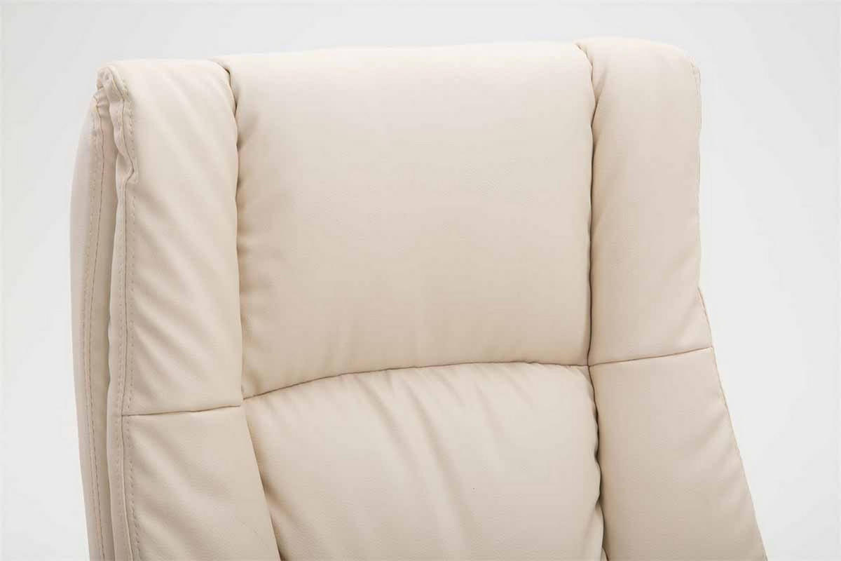 BÜROSTUHL Sportino XL, Kunstleder Creme - Creme, Kunststoff/Textil (66/116/70cm) - TPFLiving