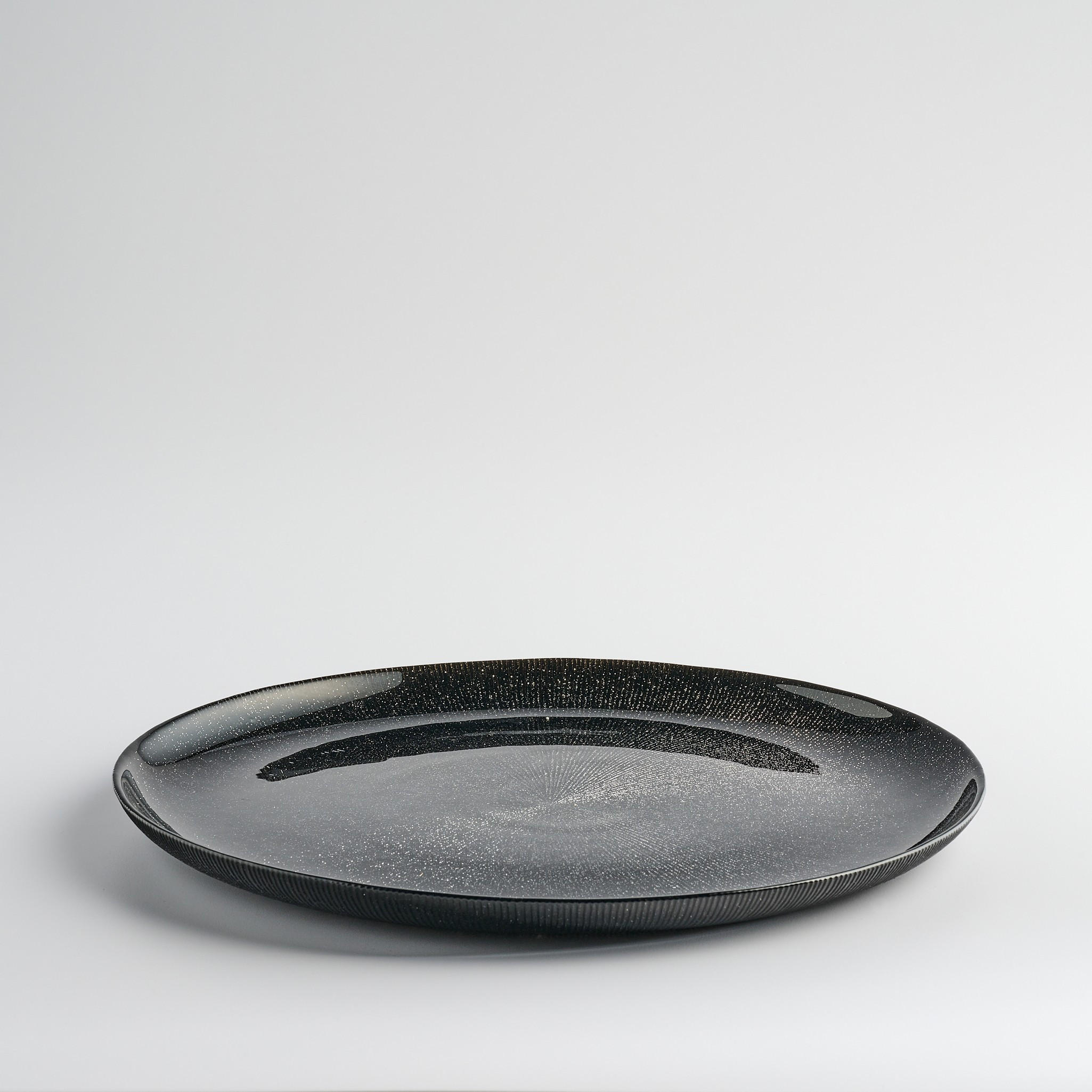 SERVIERTELLER Brocati - Silberfarben, Glas (32/2.2/32cm) - home&you