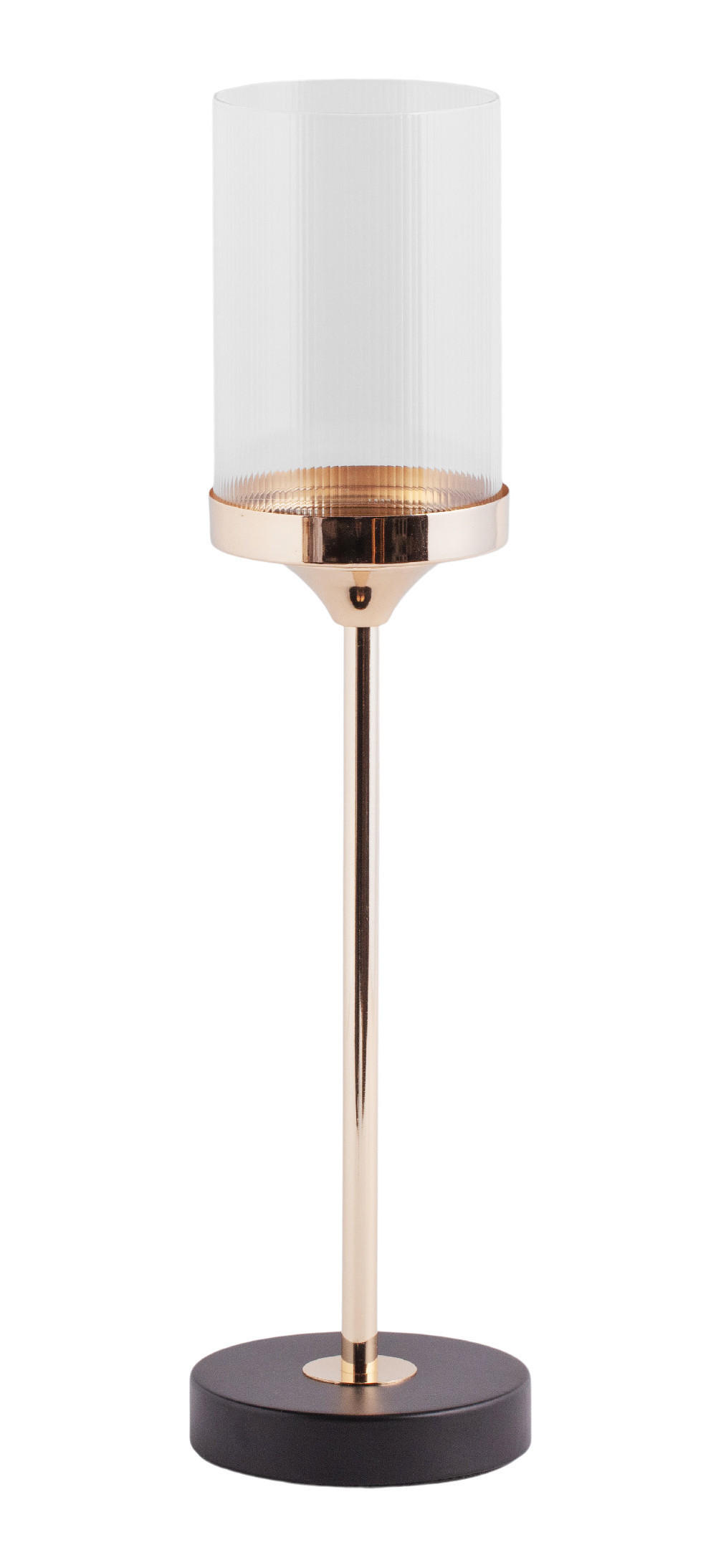 KERZENSTÄNDER Enlaceso - Goldfarben, Metall (12/47.5/12cm) - home&you