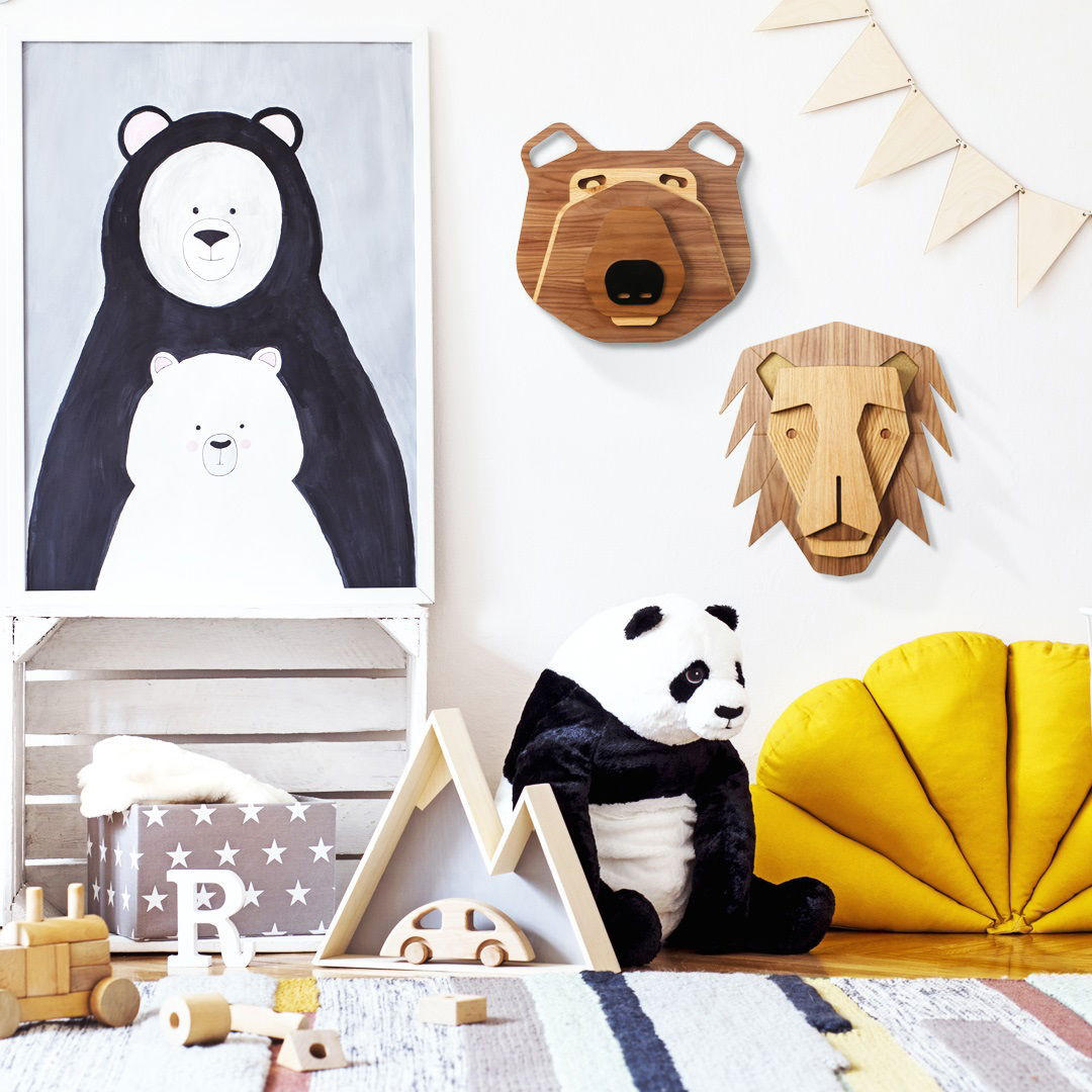 WANDDEKO MASKE 22/24 cm - Braun, Holzwerkstoff/Kunststoff (22/24/1cm) - KUNSTLOFT