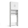 WASCHMASCHINENSCHRANK Beton 64 x 190 cm - Grau, Holzwerkstoff (64/190/26cm) - Vicco
