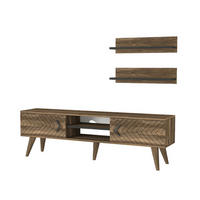 WOHNWAND Legato Braun - Braun, Holzwerkstoff/Kunststoff (150/45.5/30cm) - moebel17