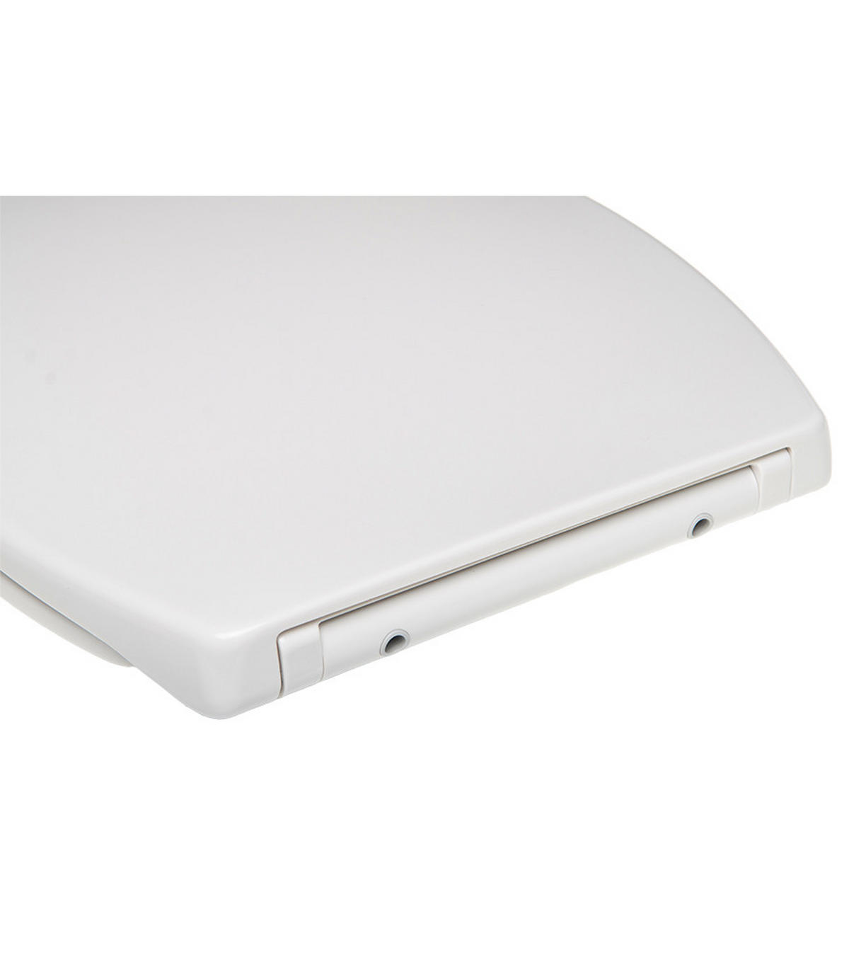 WC-SITZ mit Absenkautomatik Hygiene - Weiß, Holzwerkstoff (38/6/47cm) - Sanilo