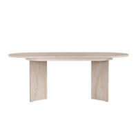 ESSTISCH ausziehbar LOU für 6-8 Personen 160-200/90/75 cm - Beige, Holzwerkstoff (95/90/75cm) - Calicosy