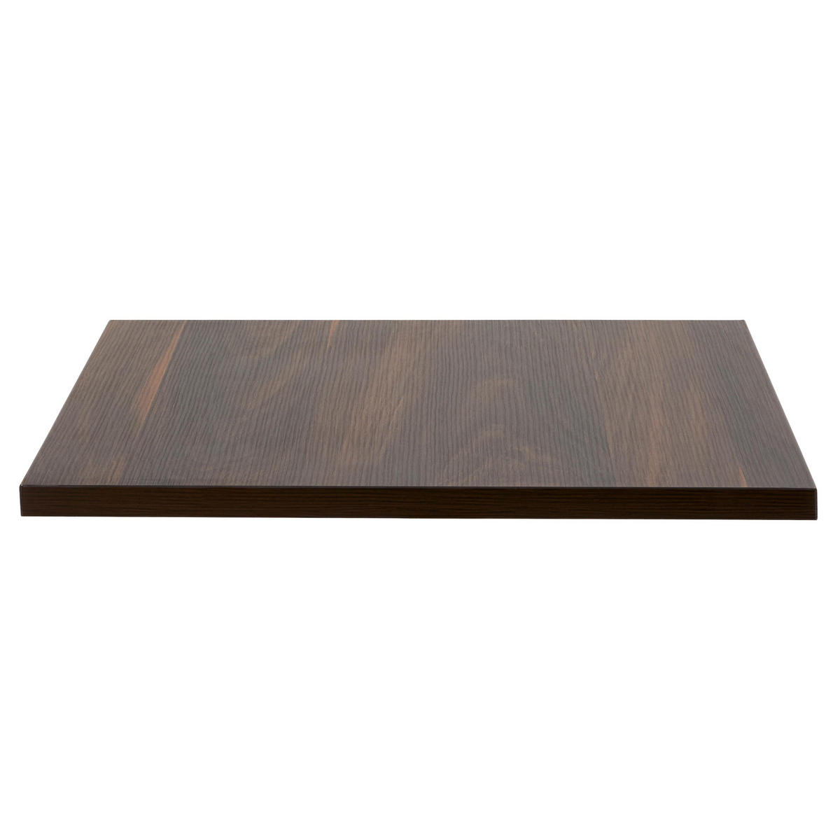 TISCHPLATTE quadratischer 60 cm, Dunkelholz - Eichefarben/Dunkelbraun, Holz/Holzwerkstoff (60/2/60cm) - Oviala