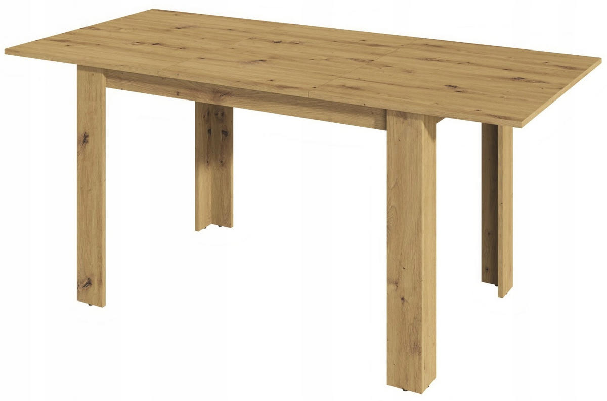 TISCH Kongo EXT Artisan Eiche 120-170/80/75 cm - Eiche Artisan, Holzwerkstoff (80/120/75cm) - Matkam Möbel