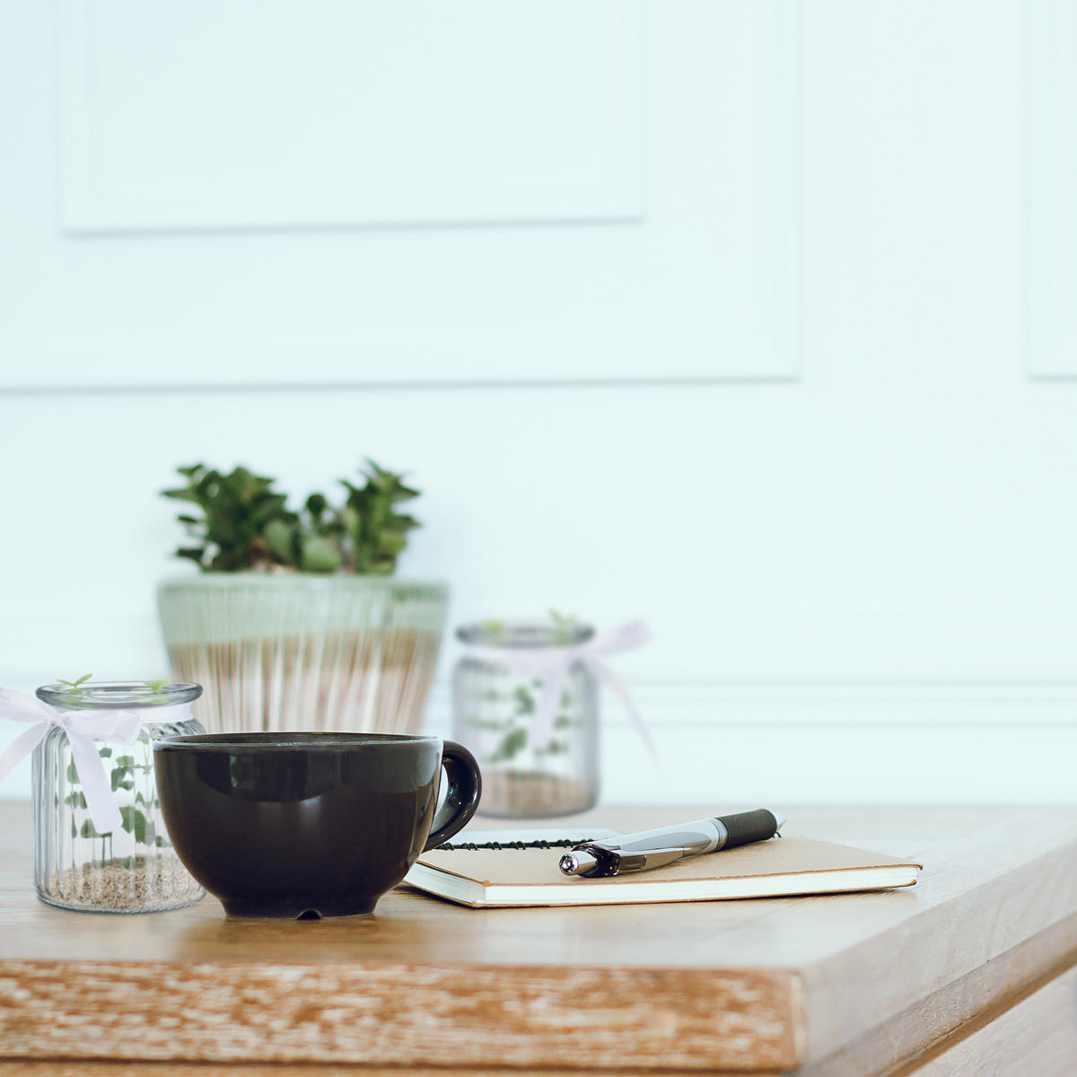 12xWINDLICHT - Transparent, Glas/Textil (9.5cm) - Relaxdays