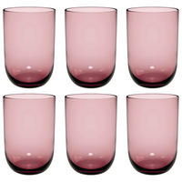 LONGDRINKBECHER Like Glass Grape 385 ml 6er Set - Pink, Glas (0.385L) - like.Villeroy & Boch