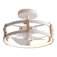 LED-DECKENLAMPE Weiß mit integriertem Ventilator 55 W - Weiß, Kunststoff (40/40/24cm) - Purline