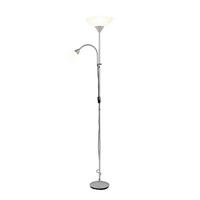 STEHLAMPE ERZWO - Grau - 28/28/180 cm - Grau, Metall (28/28/180cm) - Trio Leuchten
