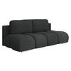 SCHLAFSOFA Honey Mini - Schwarz, Holz/Kunststoff (195/89/90cm) - MIRJAN24
