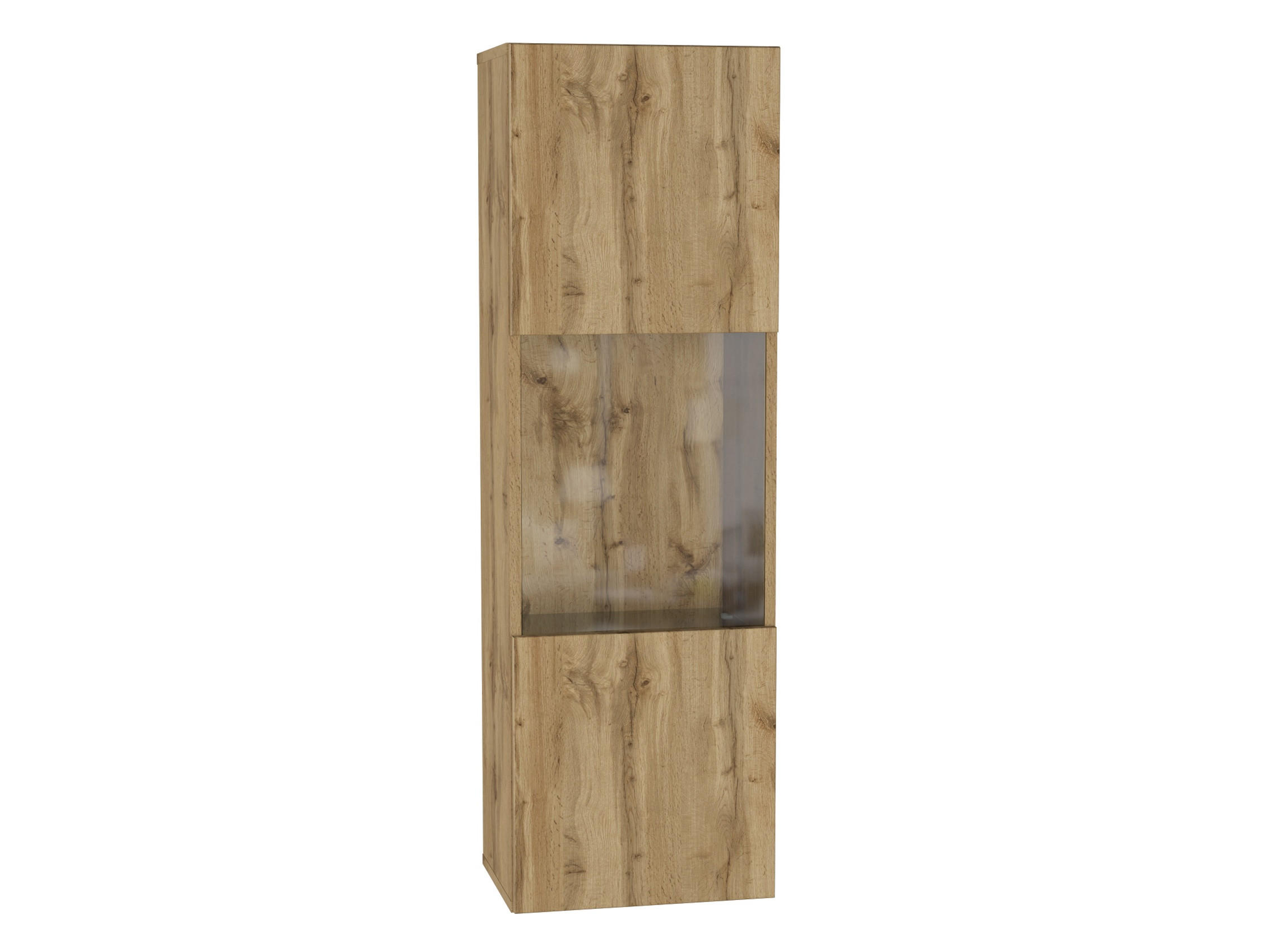HÄNGESCHRANK Wotan Eiche 40/126/29 - Eiche Wotan, Holzwerkstoff (40/126/29cm) - RAUMHIRSCH FURNITURE