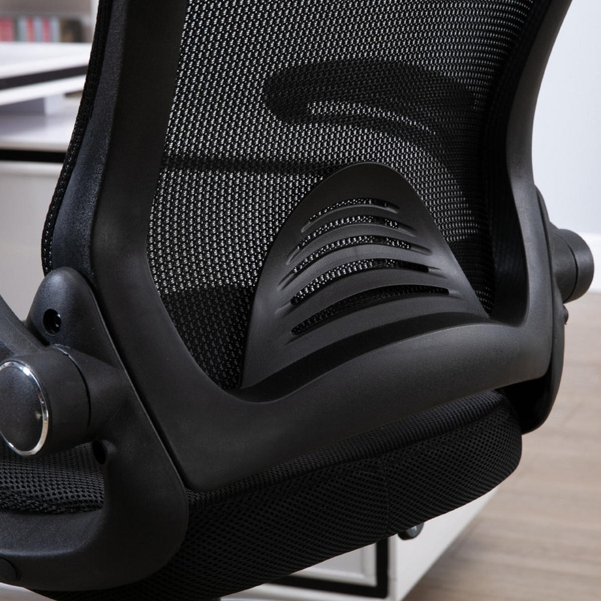 DREHSTÜHLE Liegefunktion Fußablage Stahl Schwarz - Schwarz, Metall (60/126/64cm) - SHOPENTRA
