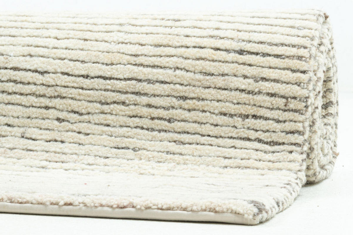 WOLLTEPPICH Uwe Düne 90x160 cm - Creme, Textil (90/160cm) - Sansibar SYLT