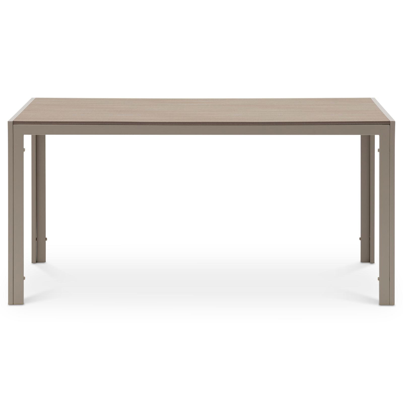 GARTENTISCH MONDELLO champagne - Champagner, Metall (90/150/73cm) - IDIMEX