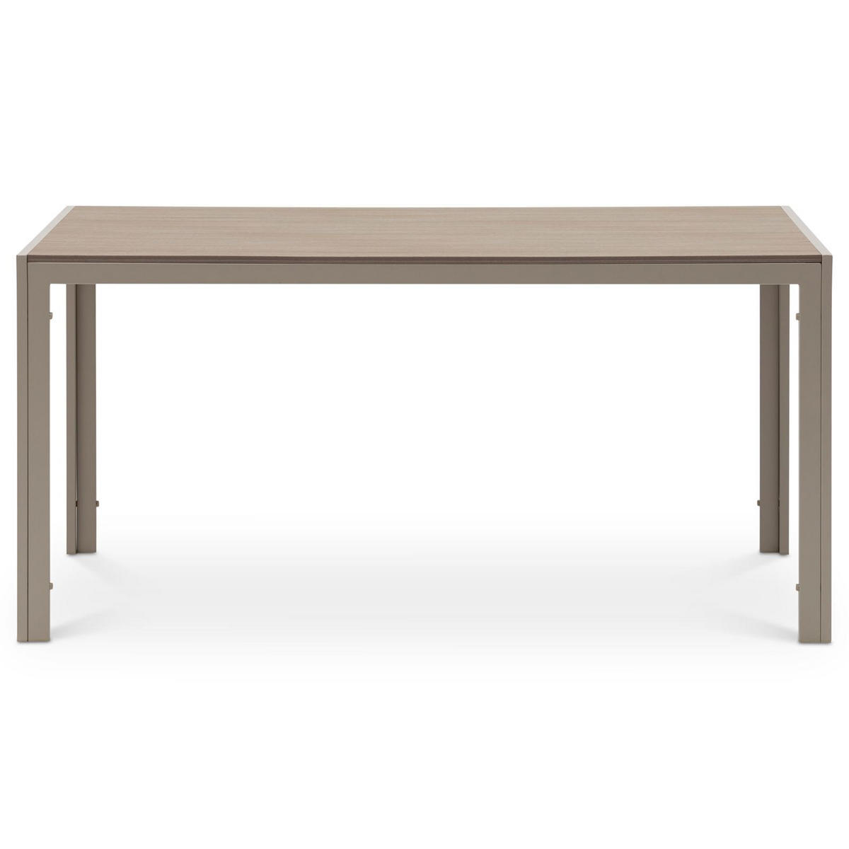 GARTENMÖBEL SET MONDELLO 7er Set hellgrau - Hellgrau, Metall - IDIMEX