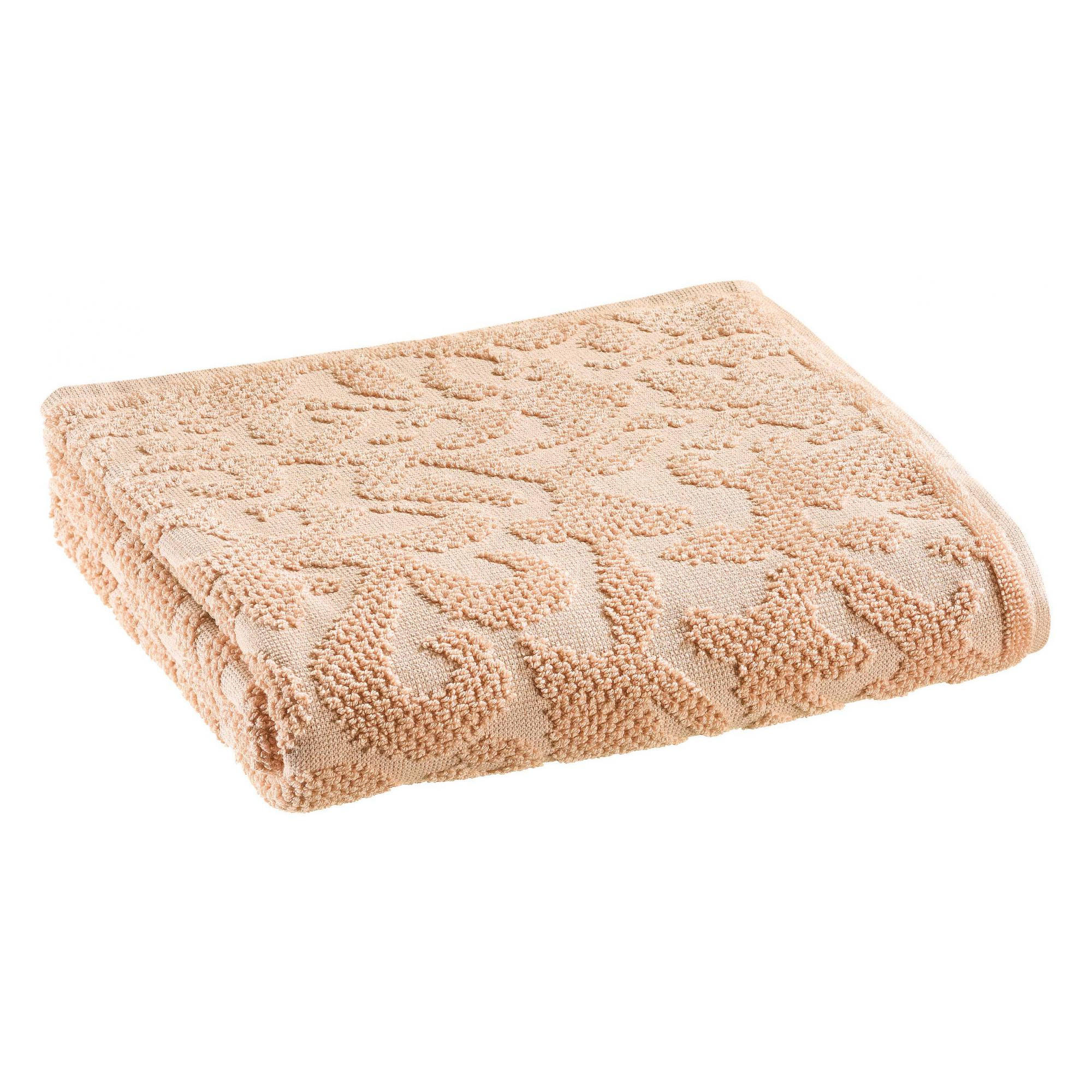 HANDTUCH Gilda weißdorn 50 x 100 cm - Rosa, Textil (50/100cm) - Vivaraise