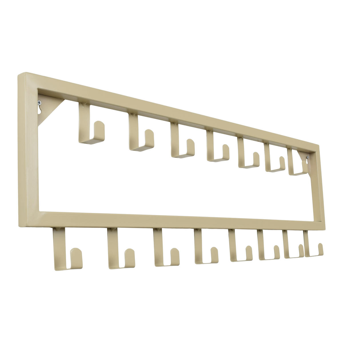 KLEIDERABLAGE Bono Beige - Beige, Metall (80/26/4cm) - LOFT42
