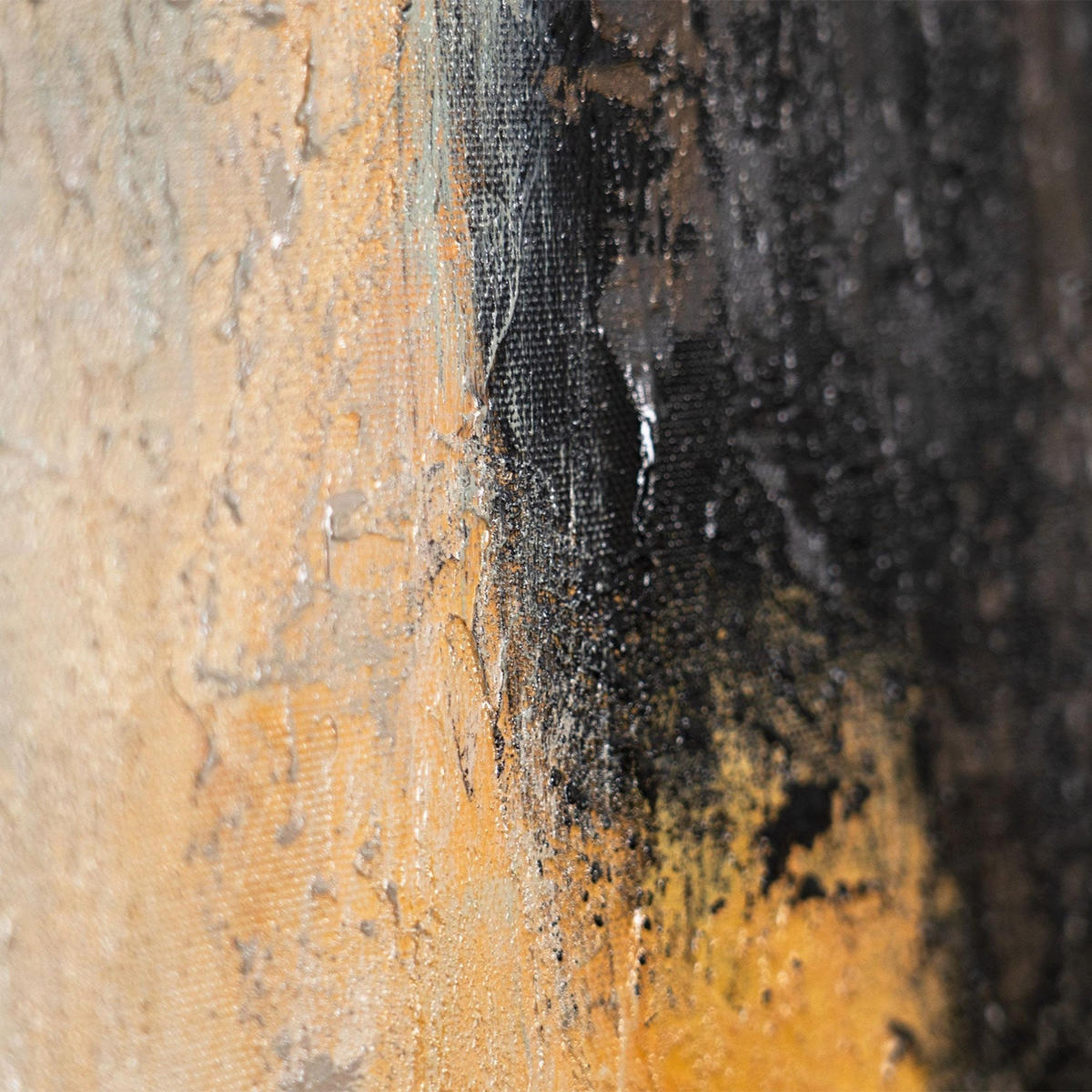 GEMÄLDE Lichtübergänge Schattenfugenrahmen Grau 120x80 cm - Grau, Holz (120/80cm) - YS-art gallery