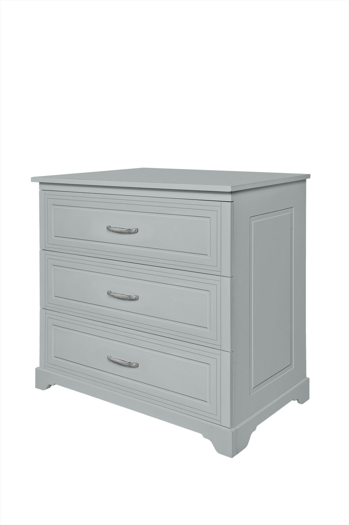 KINDERKOMMODE Melody – rustikale Eleganz und Funktionalität - Grau, Holzwerkstoff (98/89.5/53cm) - RAUMHIRSCH FURNITURE